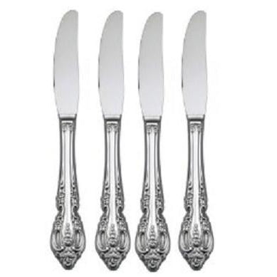 Oneida Brahms Set of 4 Child Knives / Use as Butter Spreaders 6 3/4"